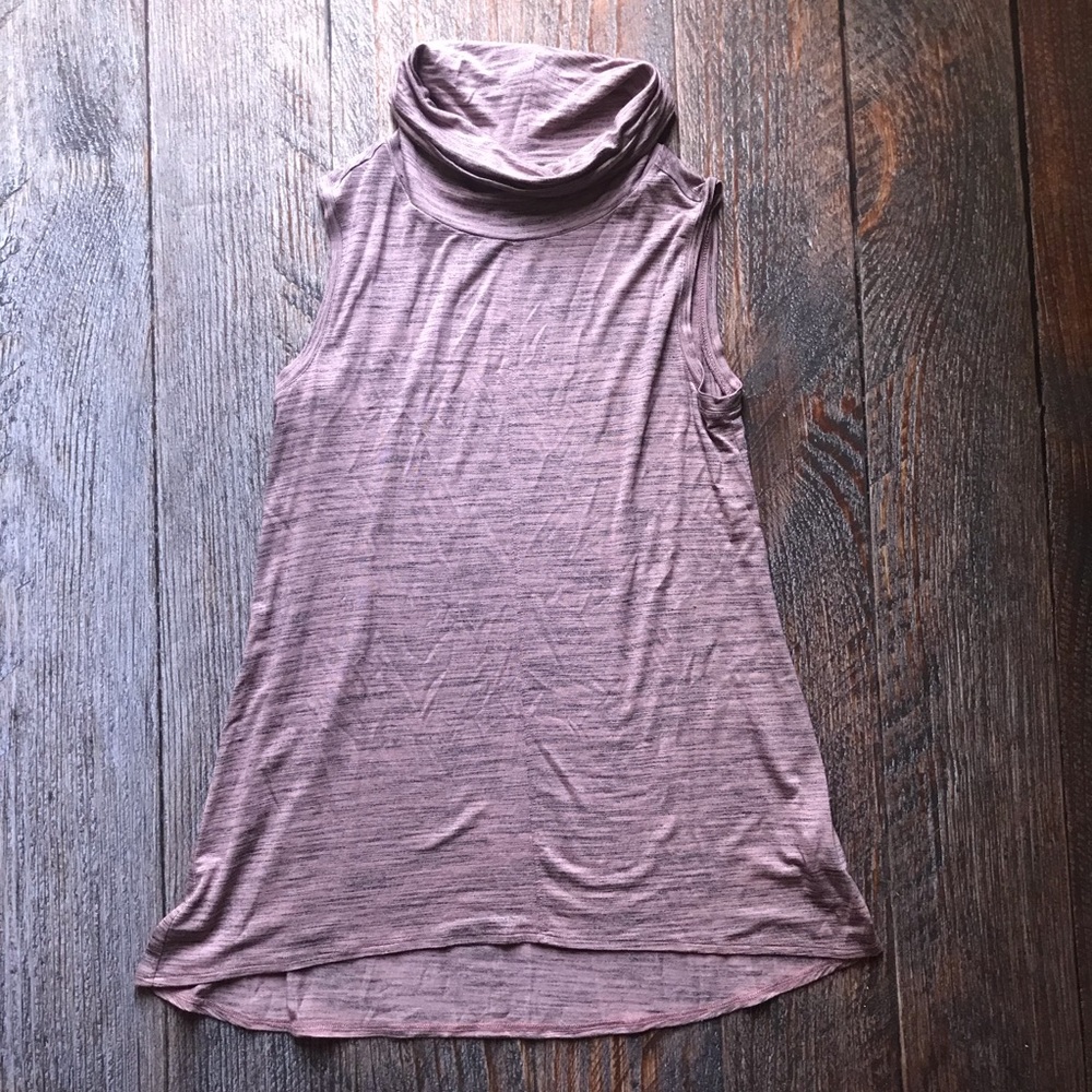 2/$20 Vince Camuto | Sleeveless Cowl Neck Tunic Top Size XS - Picture 2 of 5